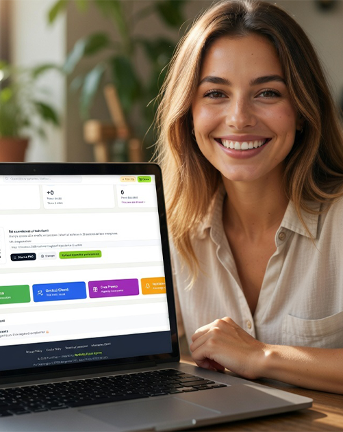 Negoziante al bancone